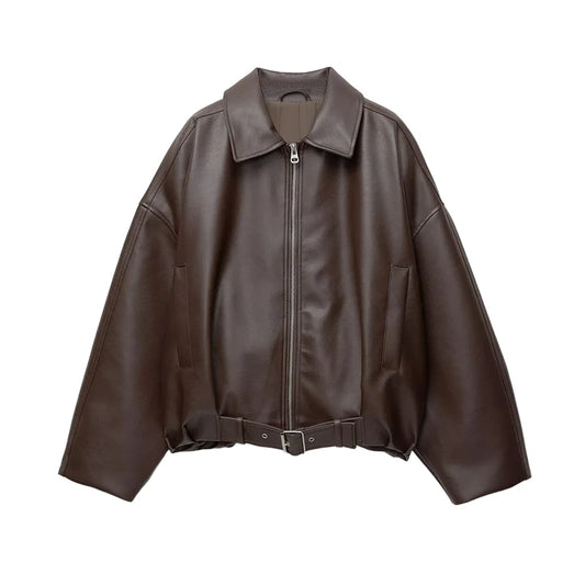 Mystique & Co™ Veste en Cuir