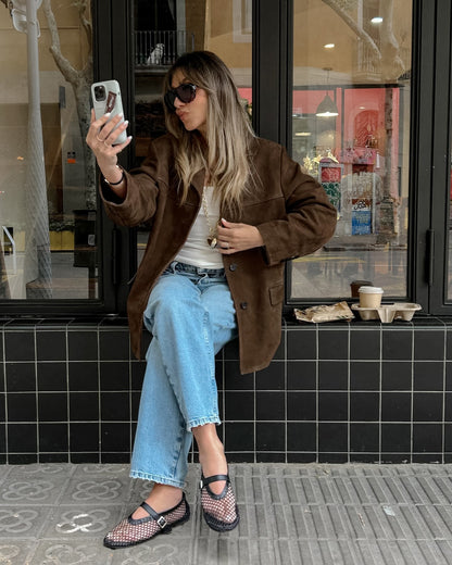 Mystique & Co™ Blazer en Suède