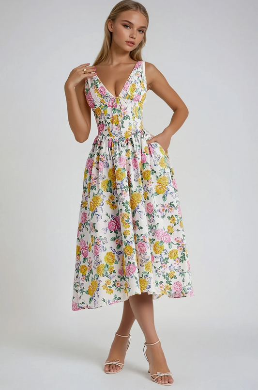Mystique & Co™ Robe Fête Florale