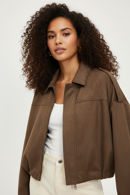 Mystique & Co™ Veste Décontractée Oversize